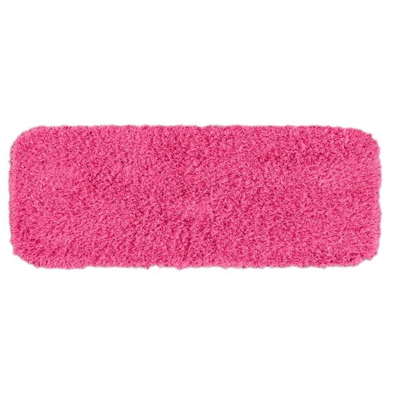 Garland Rug Serendipity Washable Nylon Bentley Pink Bathroom Runner 22" x 60" - Picture 1 of 4